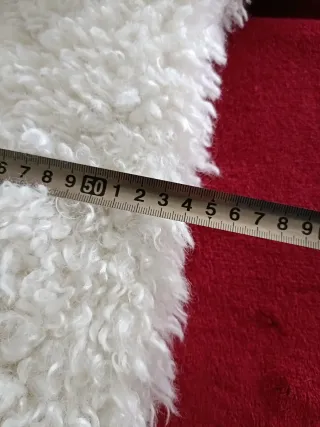 Abrigo Teddy Zara Blanco nuevo