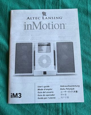 Altavoces Altec Lansing inMotion Negros