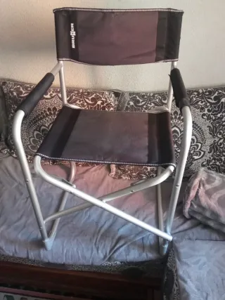 Silla Director Brunner Negra/Plata