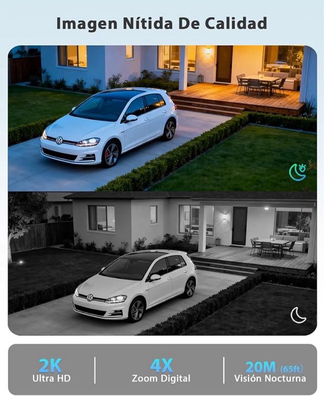 Cámara Solar 4G Xega 2K Exterior Nueva