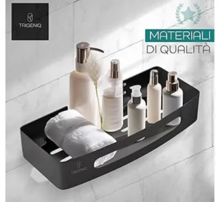 Mensola Doccia Acciaio Inox AISI 304 nuova