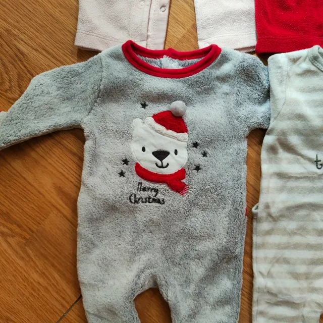 Tutine neonato 4 pezzi Natale