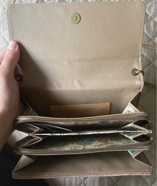 Carteira/Mala com Alça Estampada