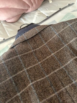 Chaqueta Emilio Tucci Hombre Marrón Cuadros