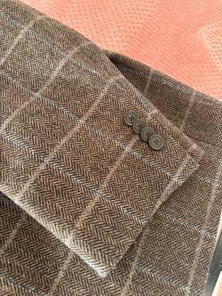 Chaqueta Emilio Tucci Hombre Marrón Cuadros