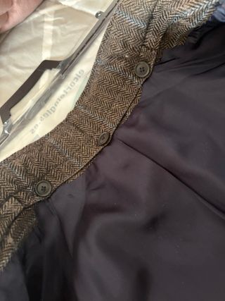 Chaqueta Emilio Tucci Hombre Marrón Cuadros