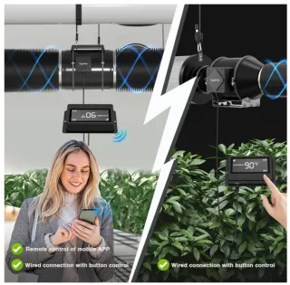 Kit Extractor Aygrochy Wifi App 100mm