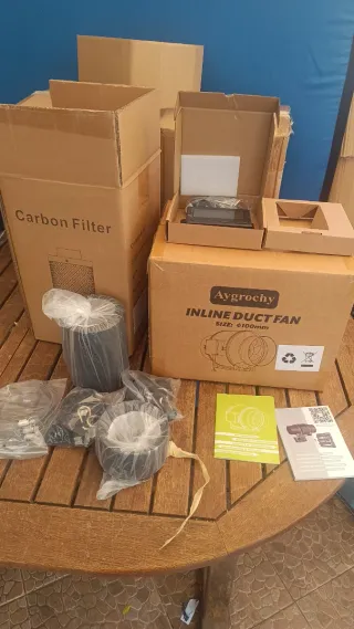 Kit Extractor Aygrochy Wifi App 100mm