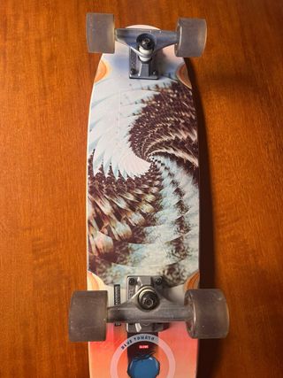 Skate Cruiser Board 69 cm, surf skate
