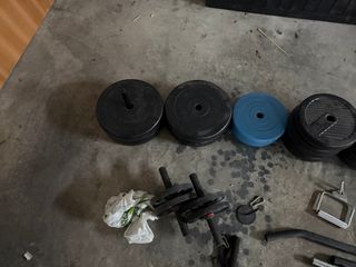 Equipo de gimnasio en casa