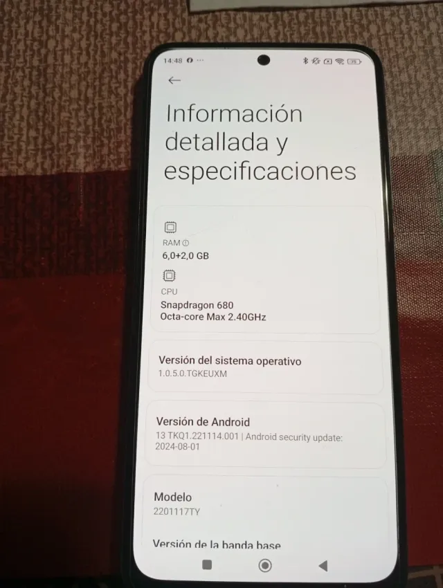 Xiaomi Telefono