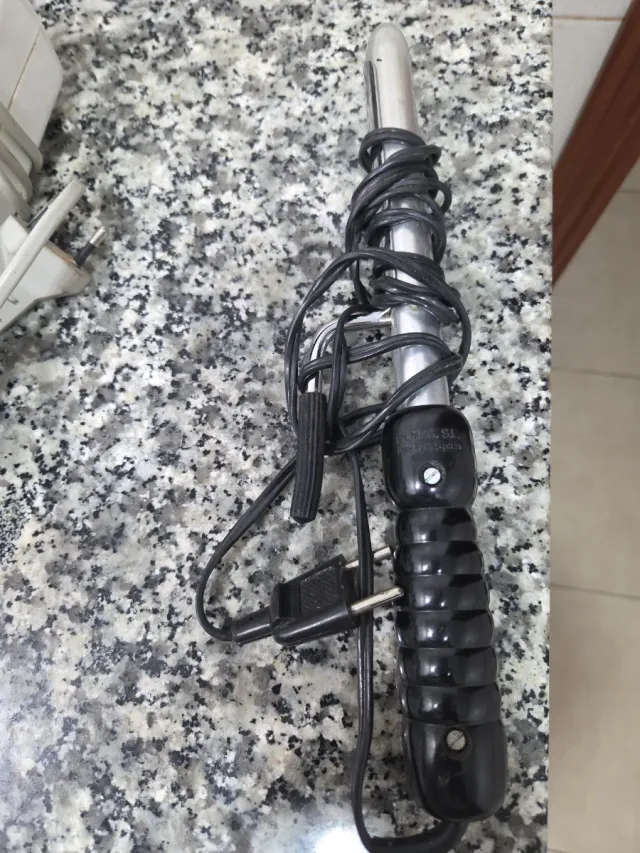 Plancha y tenacilla pelo