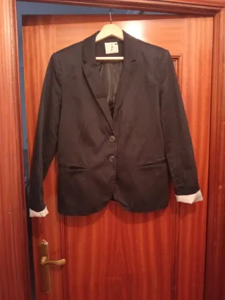 Blazer Negro Mujer