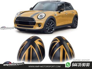CARCASAS DE ESPEJOS PARA MINI F54 F55 F56 F57 TIPO UNION JACK