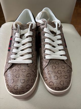 Zapatillas Guess Hombre Talla 42 Marrón originales