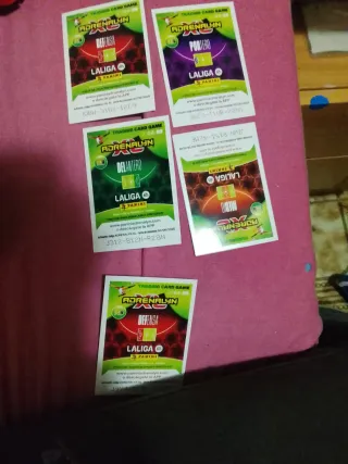 5 Cromos Fútbol Adrenalyn 2024-2025 Nuevos