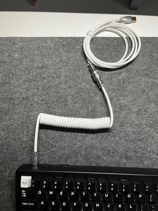 Cable Teclado Mecánico Blanco