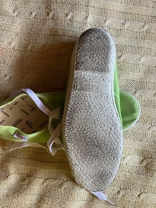 Zapatillas Victoria Verde Lima Talla 41