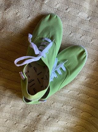 Zapatillas Victoria Verde Lima Talla 41