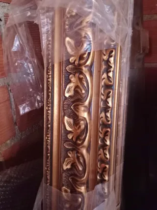 Molduras madera tallada doradas
