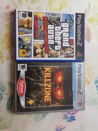 Juegos PS2: Grand Theft Auto & Killzone