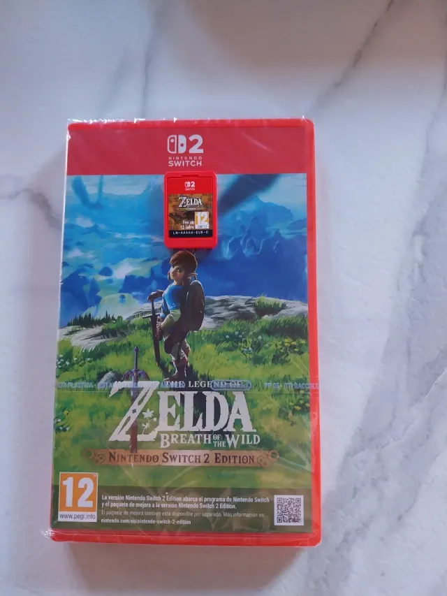 Zelda Breath of the Wild Nintendo Switch 2 Edition