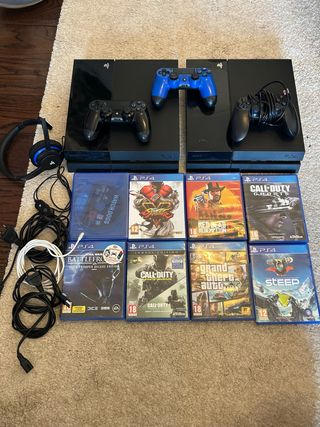 2x PS4 + 8 Juegos + 3 Mandos