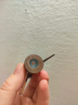 Kokeshi bambola Angelo in legno vintage bambola