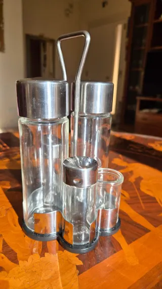 Menage Olio Aceto Tescoma Vetro Metallo