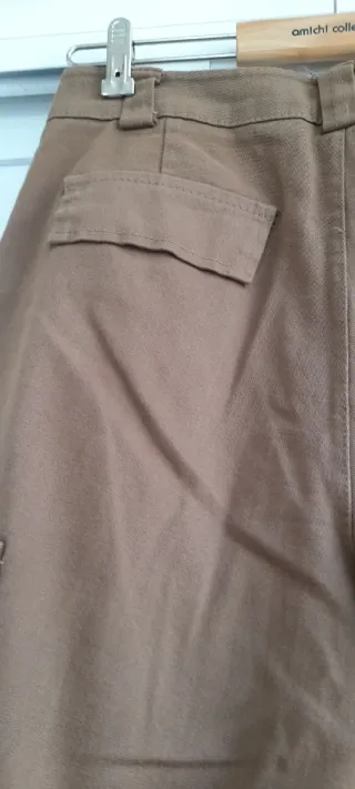 Pantalón cargo camel talla S