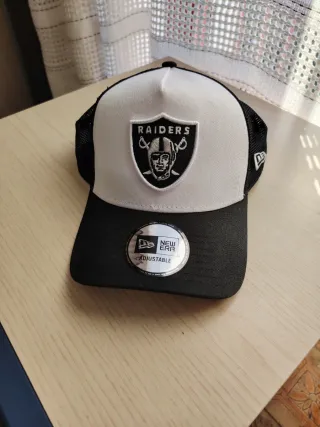 Cappello New Era Raiders Nero Bianco