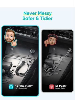 Cavo USB C Lightning a USB A Spirale