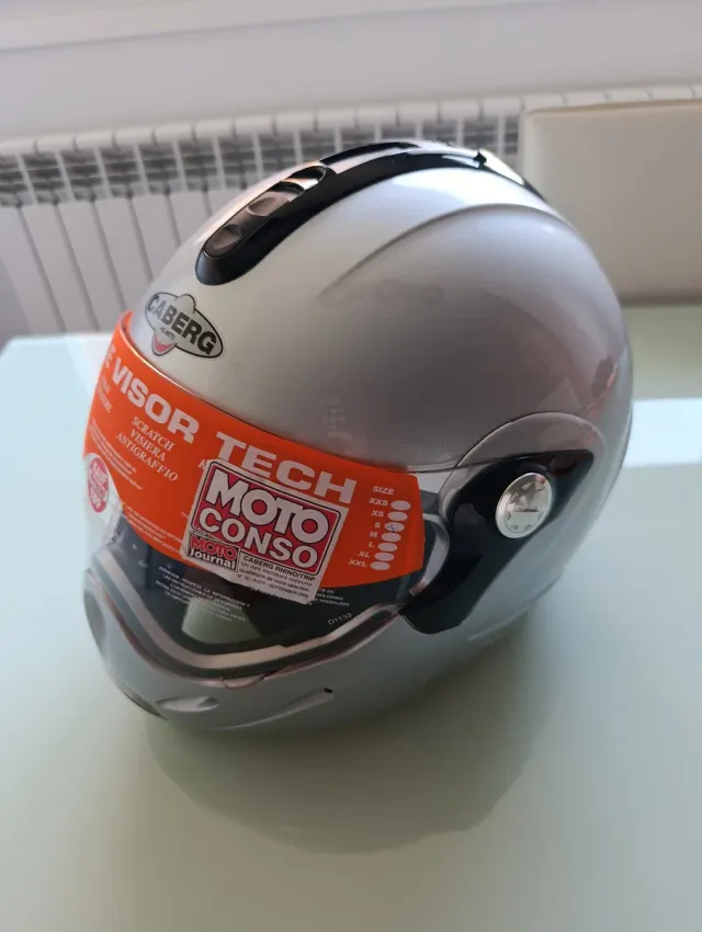 Casco Moto Caberg Konda Gris Talla S, sin estrenar