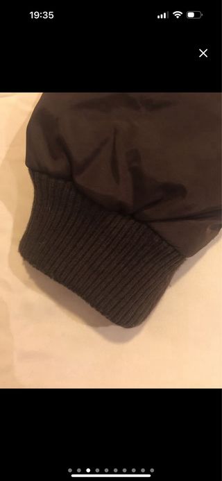 Plumífero marrón talla M