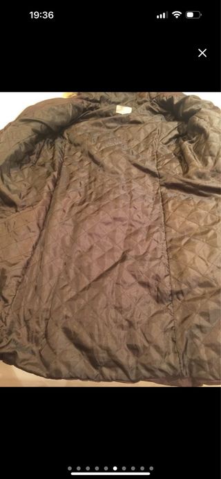 Plumífero marrón talla M