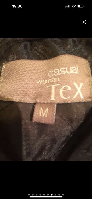 Plumífero marrón talla M