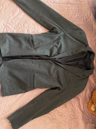 Blazer gris hombre