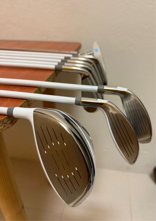 Palos y Bolsa de golf TaylorMade Cart Lite azul