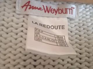 Chaqueta de punto beige