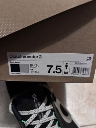 On Running Cloudmonster 2