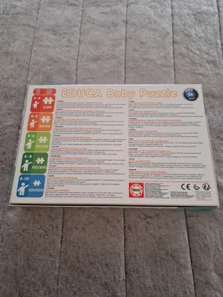 Lote de 2 Puzzles Disney Baby y animales Educa