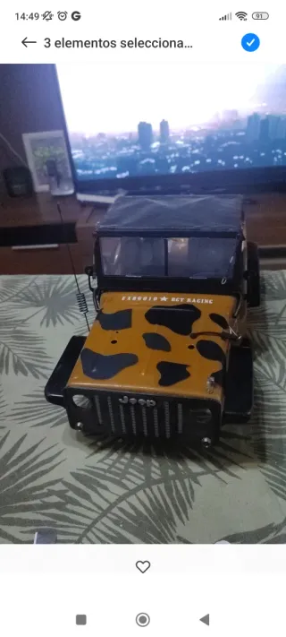 Carrocería RGT 86010,1/10 Jeep. 1/10