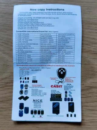 Mando universal para puertas automáticas