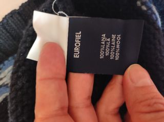 Jersey de invierno estilo nórdico + bufanda a jueg