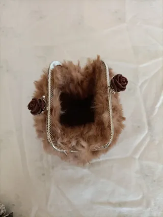 Borsellino in filo pelliccia