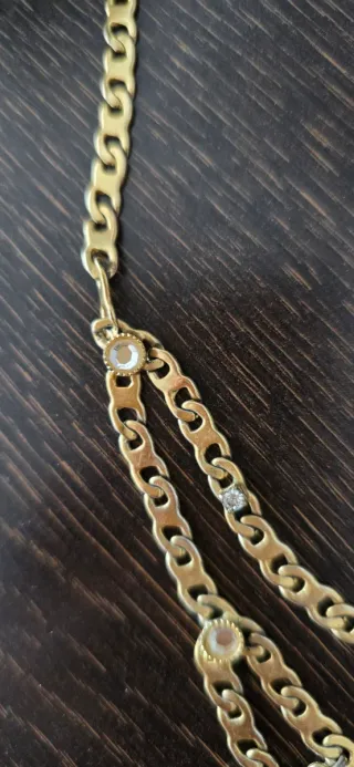 Collar vintage Iceberg. Pieza rara de varias capas