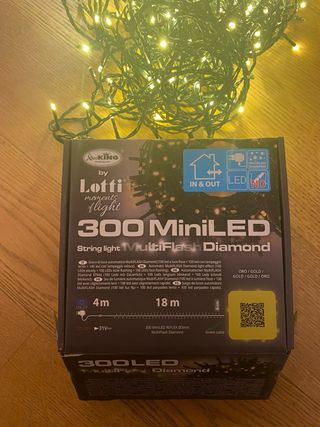 Luci LED Lotti Gold 300 MiniLED