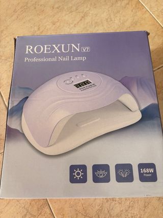 Lámpara Uñas ROEXUN V7 Profesional 168W
