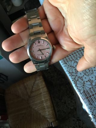 Orologio Rolex Vintage Rosa e Argento