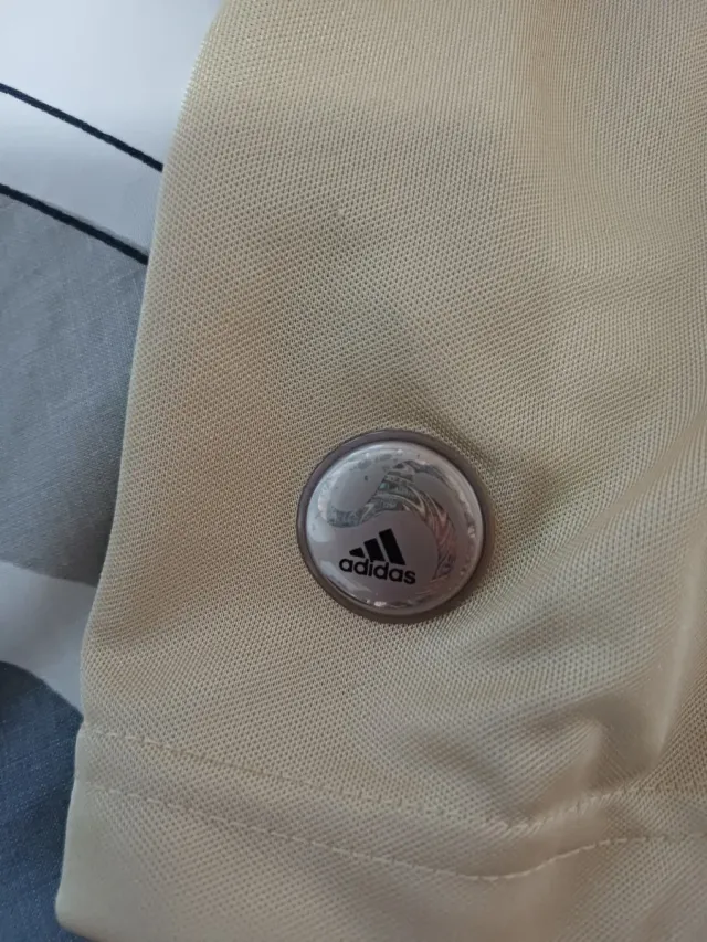 Camiseta Olympique Marsella Adidas Dorada 2007